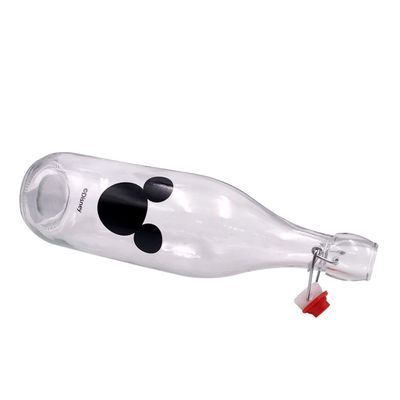 Garrafa Le Mickey em Vidro Incolor 1L UNICA
