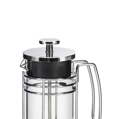 Cafeteira Francesa Vidro Aço Inox Oxford 350 Ml: Café Encorpado