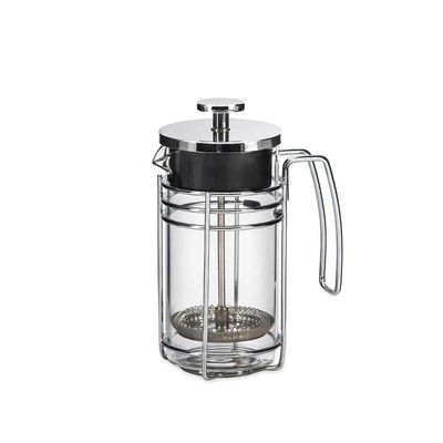 Cafeteira Francesa Vidro Aço Inox Oxford 350 Ml: Café Encorpado