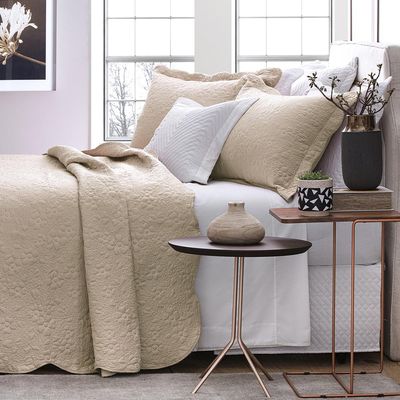 Kit Cobre Leito Queen 3 Peças 260x240cm Ipê Bege Jolitex