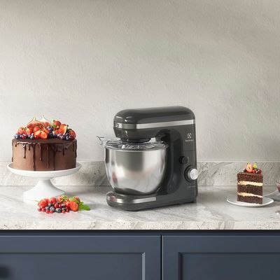 Batedeira Planetária Electrolux 750w Cinza Experience Com Tigela Inox 5l (EKM40) 127V