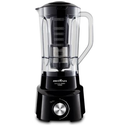 Liquidificador Britânia Diamante Preto 1050W 127V