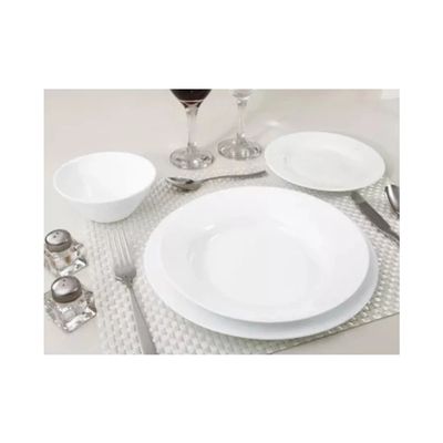 Aparelho de Jantar Nadir Menu Opaline em Vidro 16 Peças UNICA