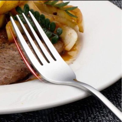 Kit 12 Garfos De Mesa Premium Aço Inox Restaurante Buffet Casamento Cozinha Refeições