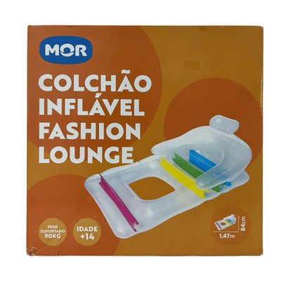 Poltrona Colchão Boia Inflável Bronzear Fashion Lounge Mor