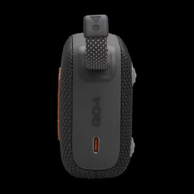 CAIXA BT JBL GO4 BLACK IPX7