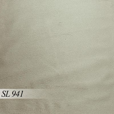 Conjunto Sala de Estar Sofá 332cm 4 Lugares e Poltrona Adam Veludo Bege G45 - Gran Belo