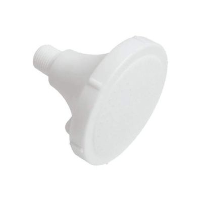 Chuveiro Sem Braço 1-2'' Branco Pvc - Amanco Circunferência 9,5cm