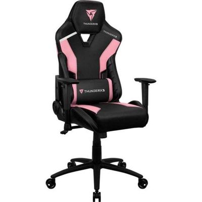 Cadeira Gamer Thunderx3 Tc3 Sakura Black Rosa [f002]