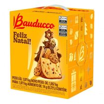 Cesta De Natal Bauducco - Pequena 15 Itens - 1,957kg