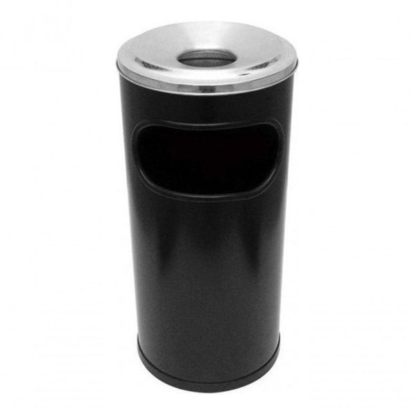 Cinzeiro Lixeira Em Pintura Epóxi Com Aro Em Aluminio 22l