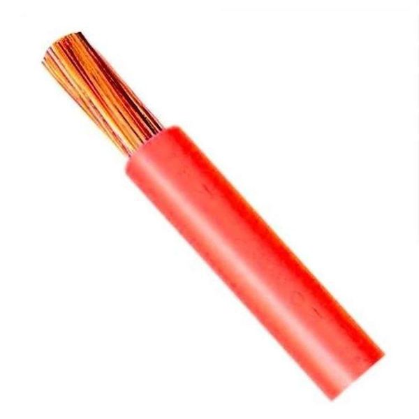 Fio Cabo Flexível 6,0mm Vermelho - 100 Metros - Recomendado Para Instalações Internas E Fixas