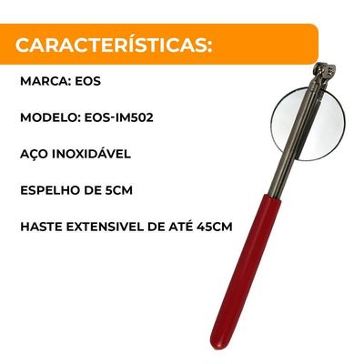 Espelho De Inspeção De Solda Telescopio Eos