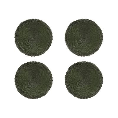 Jogo Americano Copa E Cia 4 Peças Lace Olive
