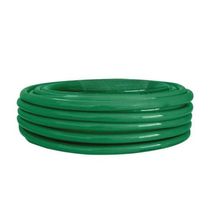 Mangueira Jardim Flexível 25 Metros Verde - Dtools, Bitola 7-16, Parede 1.5mm, Acompanha Esguicho