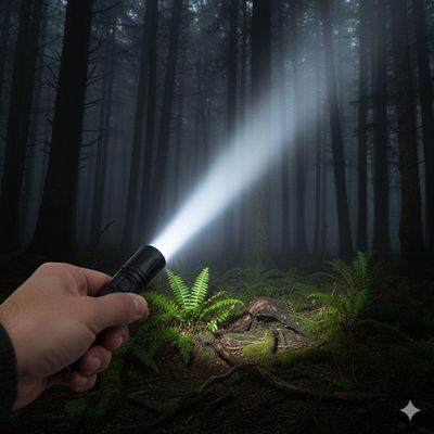 Lanterna Multifuncional Led Com Luz Lateral E Bateria Recarregável Usb