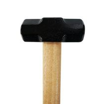 Marreta 500g Aço Nodular Cabo Madeira - Ideal Para Quebrar Pedras E Concretos
