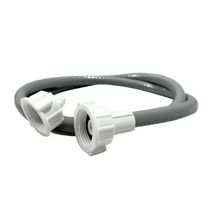 Mangueira Entrada Máquina 1,20 Metros Reforçada Cinza - Dtools