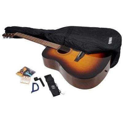 Kit De Violão Acústico Yamaha F310p Tbs + Capa + Acessórios [f002]