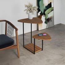 Mesa De Canto Lateral Ferro Preto Estilo Esfiha Cibele Freijó