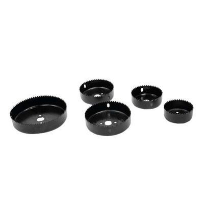 Kit 8 Peças Serra Copo Aço Carbono Para Madeira, Plástico E Fibrocimento - Dtools