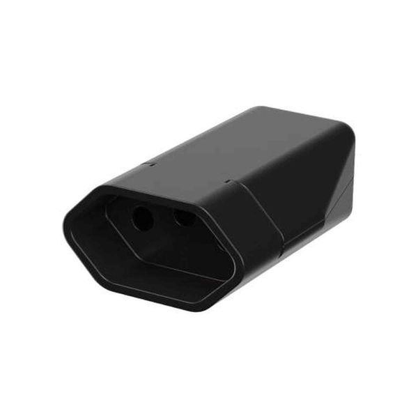 Pino Fêmea 3p 10a Preto Para Conexão Elétrica - Mectronic