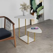 Mesal Lateral Cibele Tampo Esfiha Ferro Dourado Tampo Branco