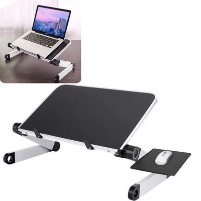 Mesa Notebook Dobrável De Alumínio 360° – Conforto, Ergonomia E Versatilidade Em Qualquer Lugar