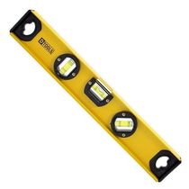 Nível De Alumínio Viga I 14'' Com Base Magnética E 3 Bolhas - Dtools