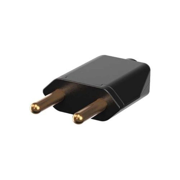 Pino Macho 2p 20a Retangular Preto - Conector Elétrico De Alta Potência