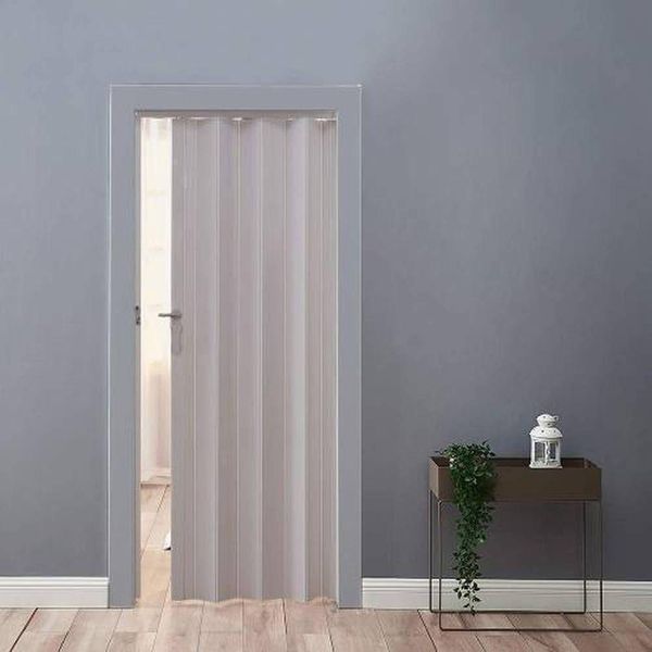 Porta Sanfonada Cinza 70cm Vitesse - Divisória De Ambientes Com Design Perfeito