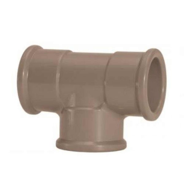 Tee Redução 25 X 20mm Pvc Pn 750 Kpa - Amanco