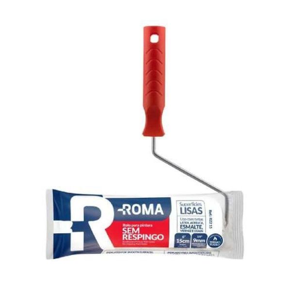 Rolo De Lã Sem Respingo 5cm Para Superfícies Lisas - Altura Da Fibra 9mm