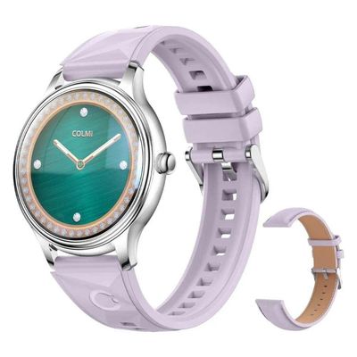 Relógio Smartwatch Corpo De 7,9 Mm, Tela Amoled De 1,32 Polegada Prateado
