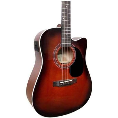 Violão Giannini Performance Deluxe Dreadnought Ceq Sunburst [f002]