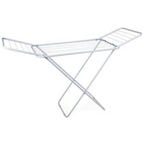 Varal De Chão Com Abas 144x49cm Branco - Estrutura Em Aço - Mor
