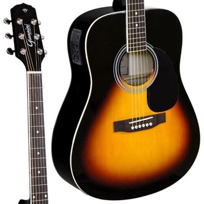 Violão Giannini Gd1 Eq Eletroacústico Dreadnought Vintage Sunburst Satin [f002]