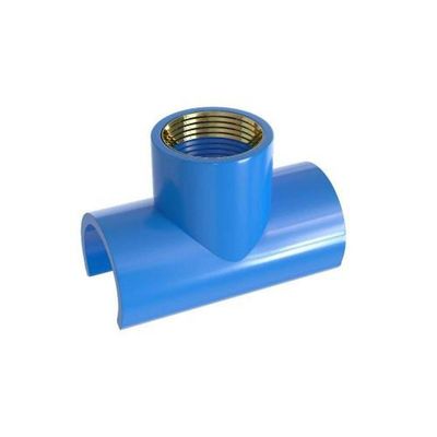 Tapa Furo Tee Rosca Pvc-latão 25x1-2 Azul Estrela - Sku 27807
