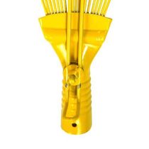 Vassoura Aço Arame 18 Dentes Com Cabo Para Jardim - Dtools 21626