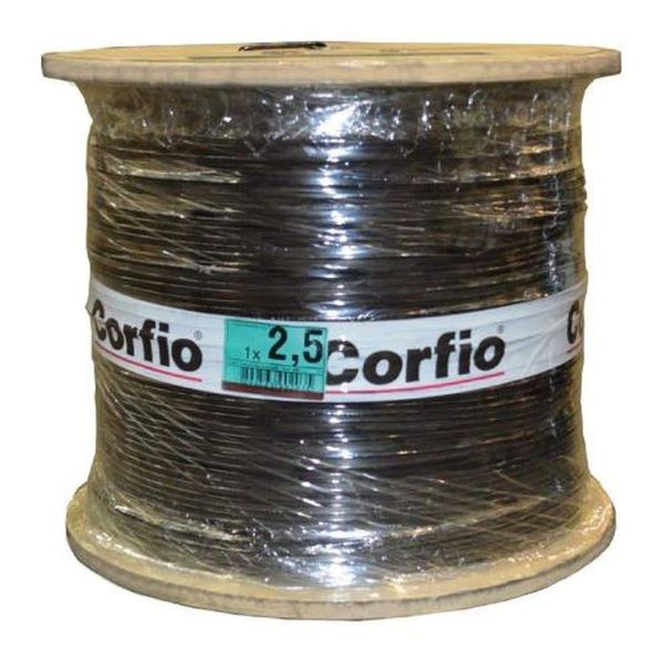 Fio Cabo Flex 2 X 2,50mm - Bobina 500 Metros - Corfio