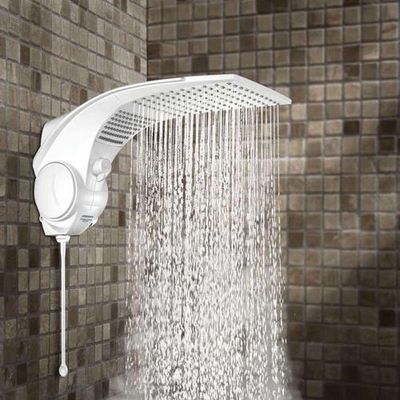 Chuveiro Ducha Duo Shower Quadrada Turbo Eletrônica 7500 Watts - Lorenzetti 220V