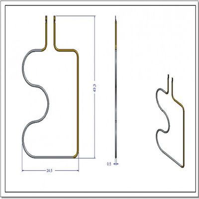 Kit Resistência Inferior Para Forno SMART60S 110V - 5 Peças Verde 110V