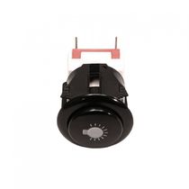 Interruptor Com Botão Da Lâmpada Para Fornos Preto Bivolt