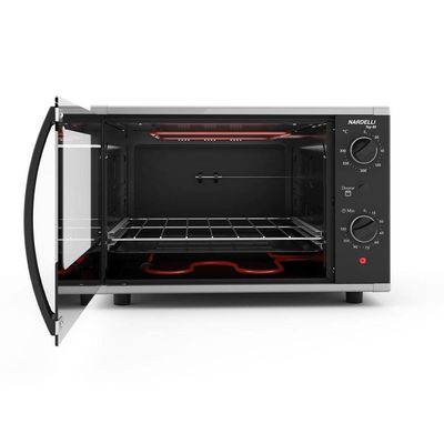 Forno Elétrico De Bancada 40 Litros Nardelli Top 40 Black Preto 110V