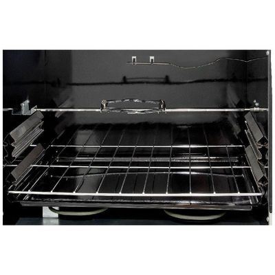 Forno Elétrico Bancada Nardelli SMART60S Com Espeto Giratório Preto 220V