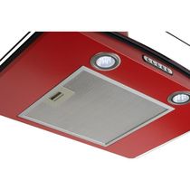 Coifa De Parede 75cm Vidro Curvo Slim Nardelli Red 220V