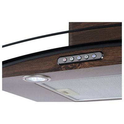 Coifa De Parede 75cm Vidro Curvo Slim Nardelli 220V