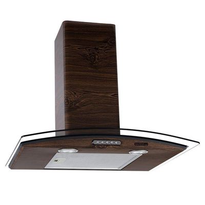 Coifa De Parede 60cm Vidro Curvo Slim Nardelli 110V