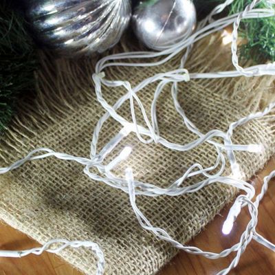 Cordão Luminoso Led Estático 700 Leds Branco Taschibra 220v