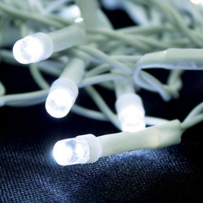 Cordão Luminoso Led Estático 700 Leds Branco Taschibra 220v